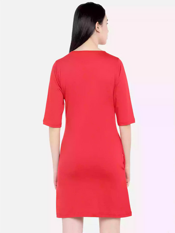 I do what i want Red Sukhiaatma T-Shirt Dress