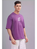 Sensitive content - Sukhiaatma Unisex Oversize Purple T-shirt