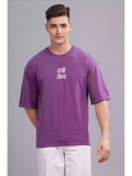 Sensitive content - Sukhiaatma Unisex Oversize Purple T-shirt