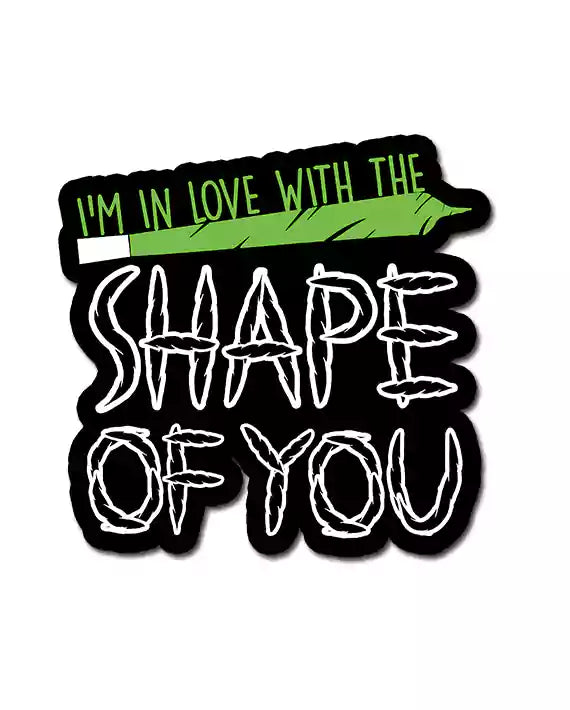 Shape of you - Vinyl Sticker