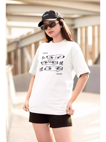 Sharingan Eyes - Sukhiaatma Unisex Oversized T-shirt