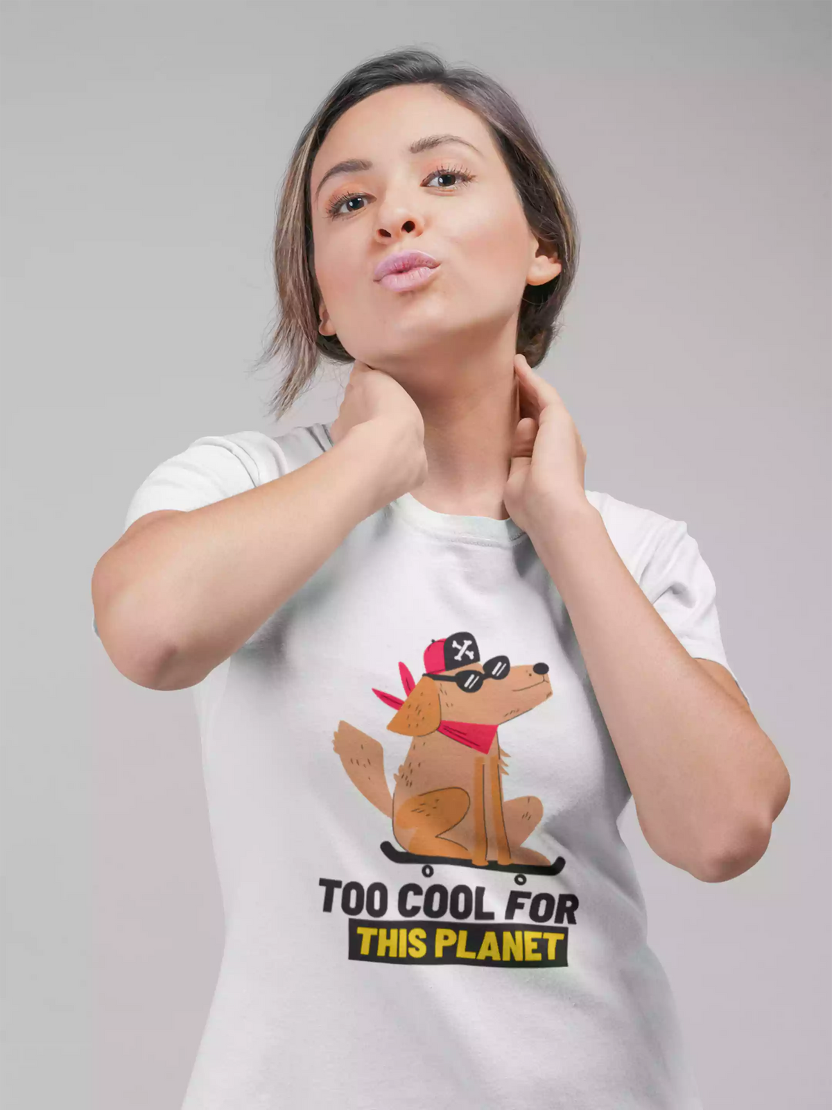 Too cool - Sukhiaatma Unisex Graphic Printed White T-shirt