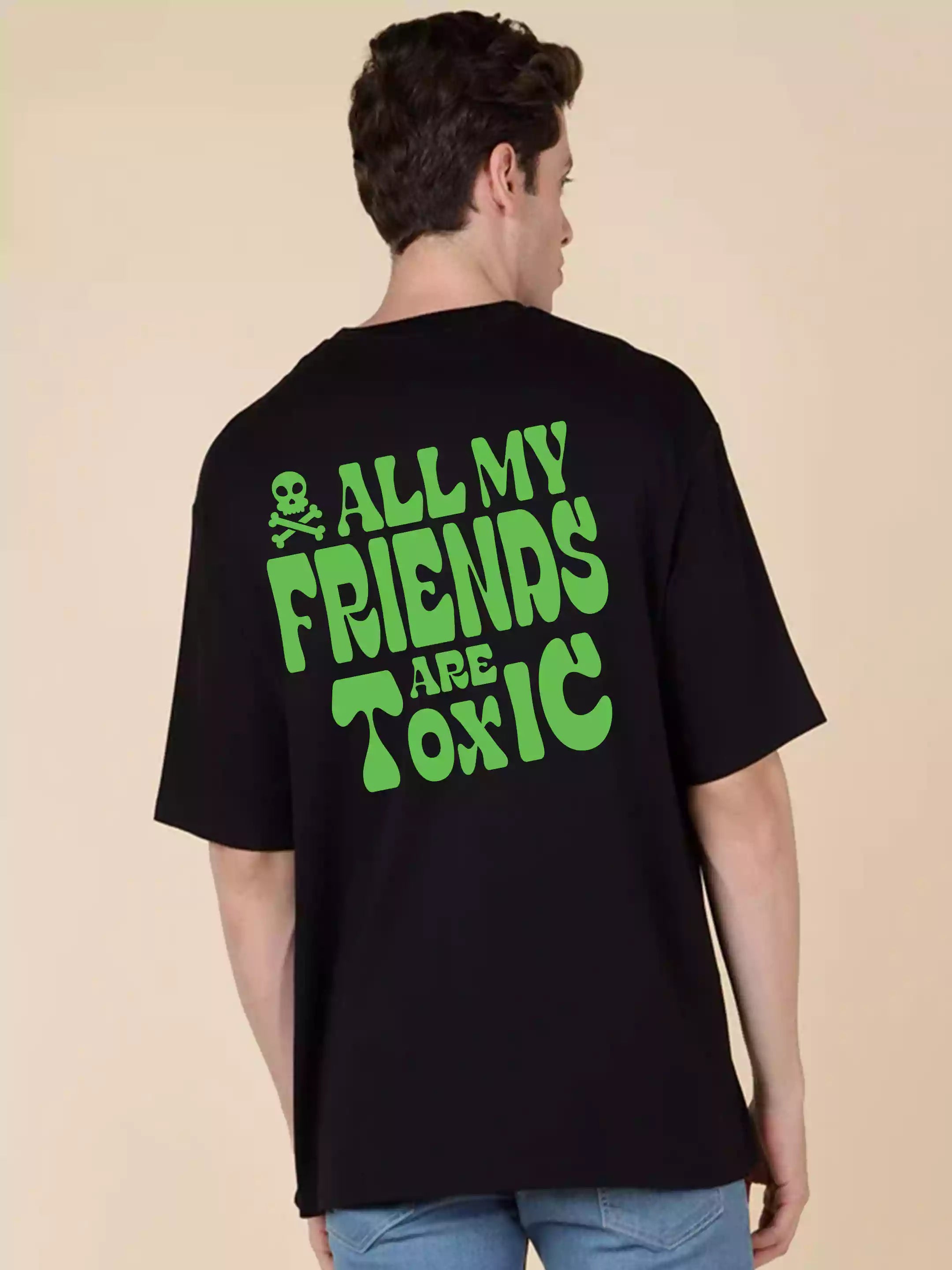 Toxic - Sukhiaatma Unisex Oversized T-shirt