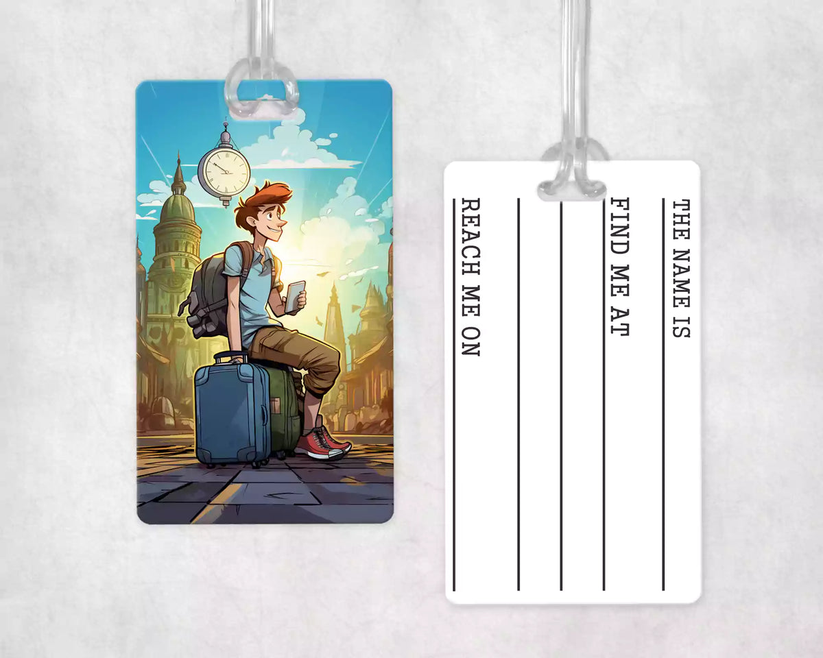 Travel Time - Luggage Tag