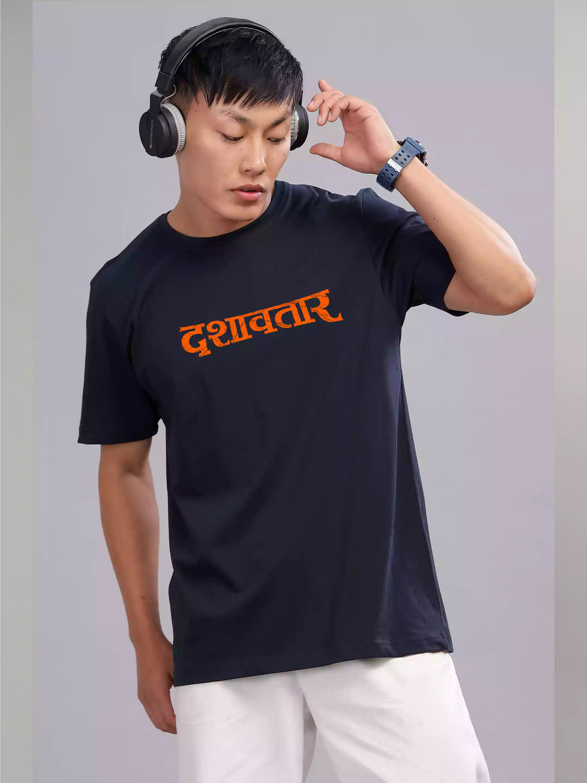 Dashavatar  - Dashavatar Official Merchandise Graphic Printed RF T-shirt