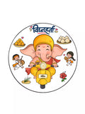 Vighnaharta- White - Sukhiaatma Ganpati T-shirt