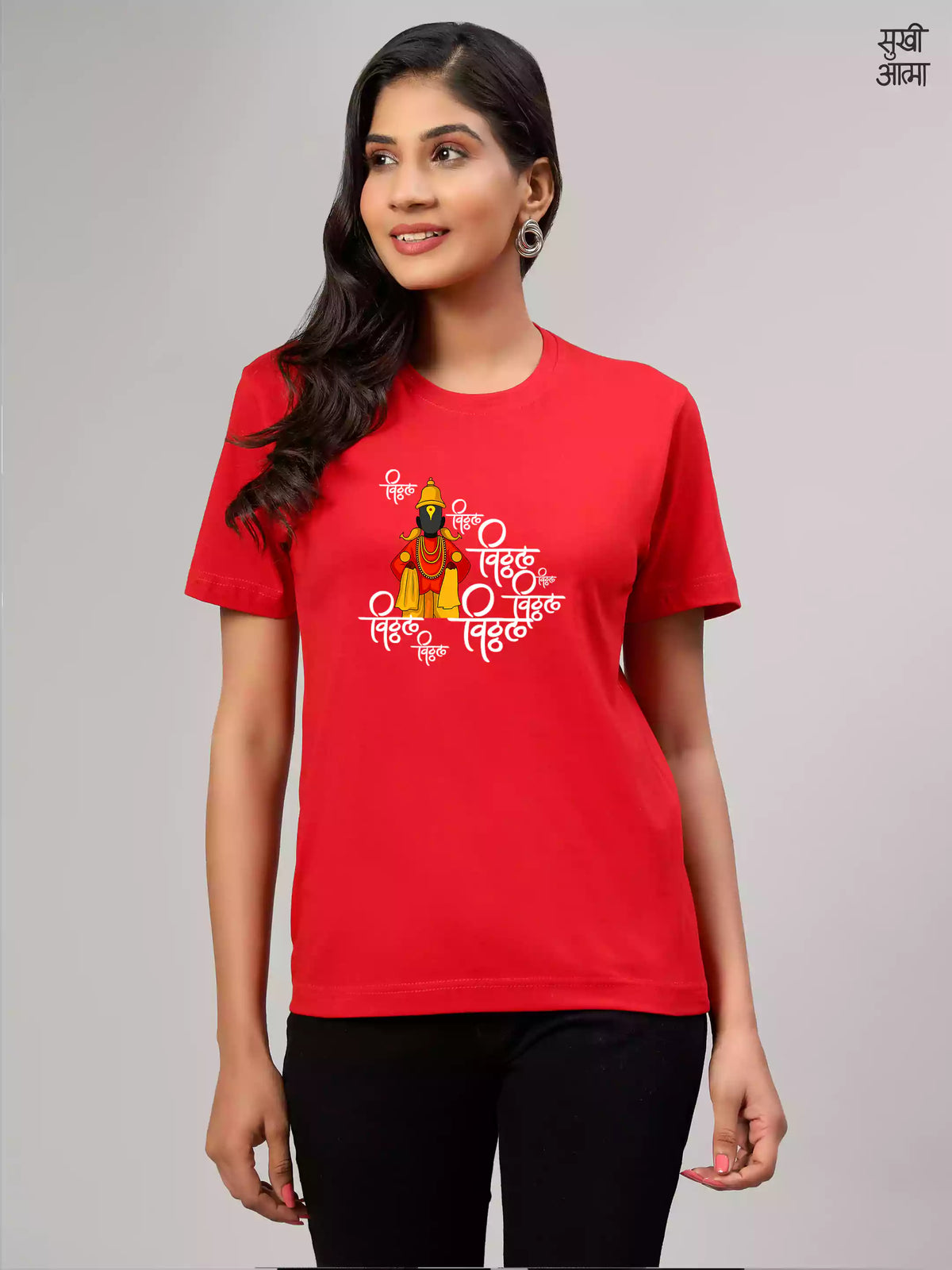 Vithal -RED- Sukhiaatma Wari/वारी T-Shirt