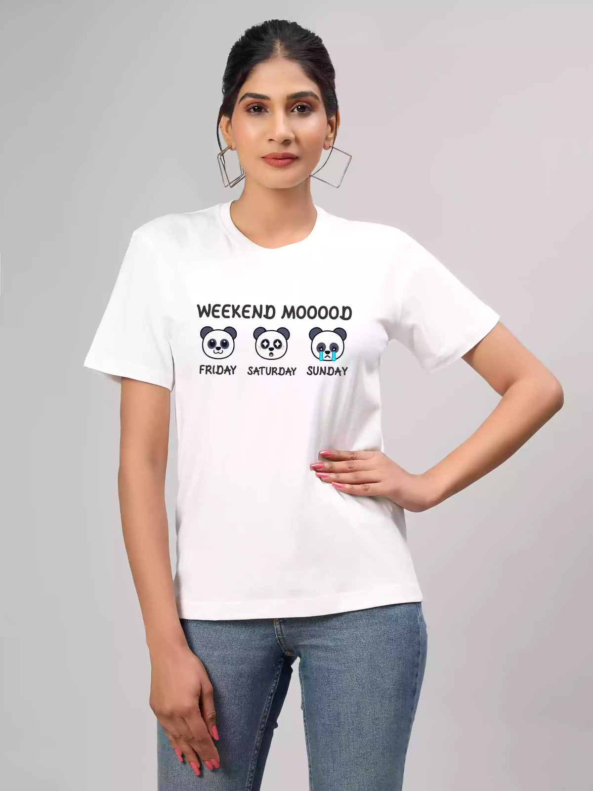 Weekend Mood - Sukhiaatma Unisex Graphic Printed T-shirt