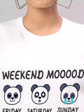 Weekend Mood - Sukhiaatma Unisex Graphic Printed T-shirt