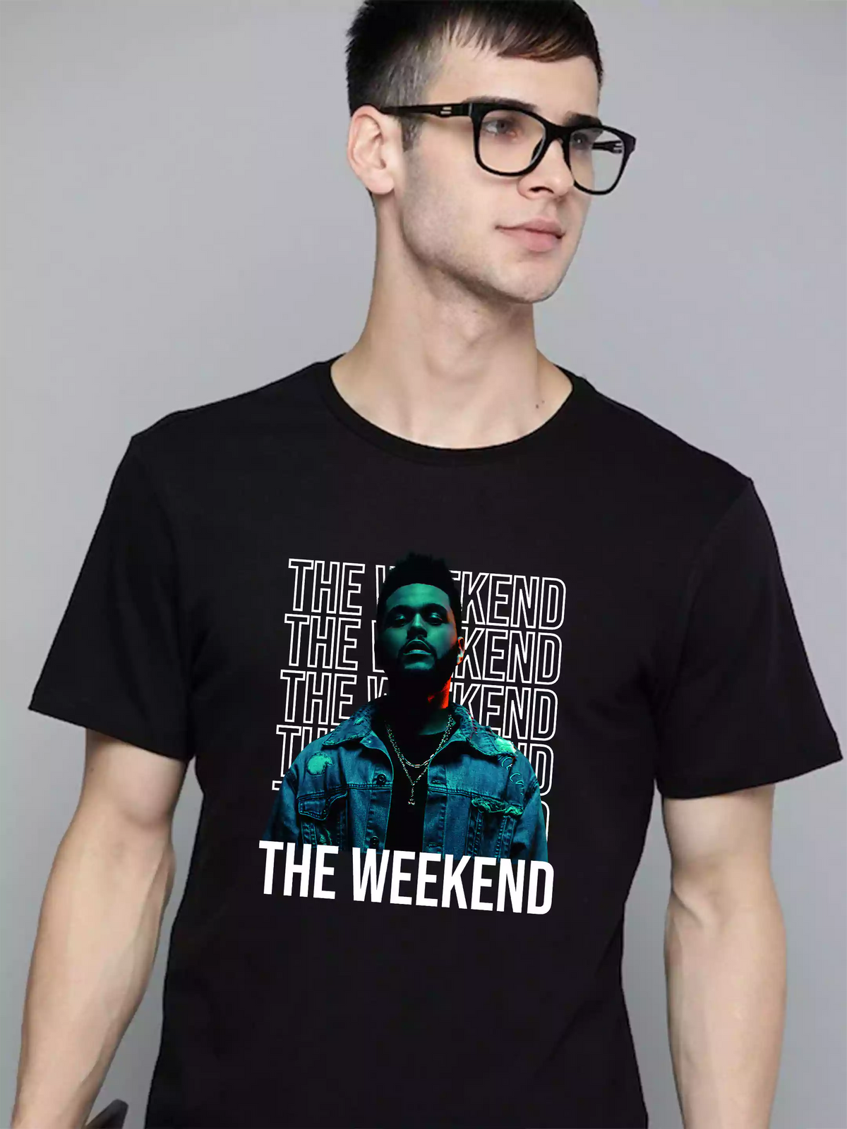 The Weekend - Sukhiaatma Unisex Graphic Printed  Black T-shirt