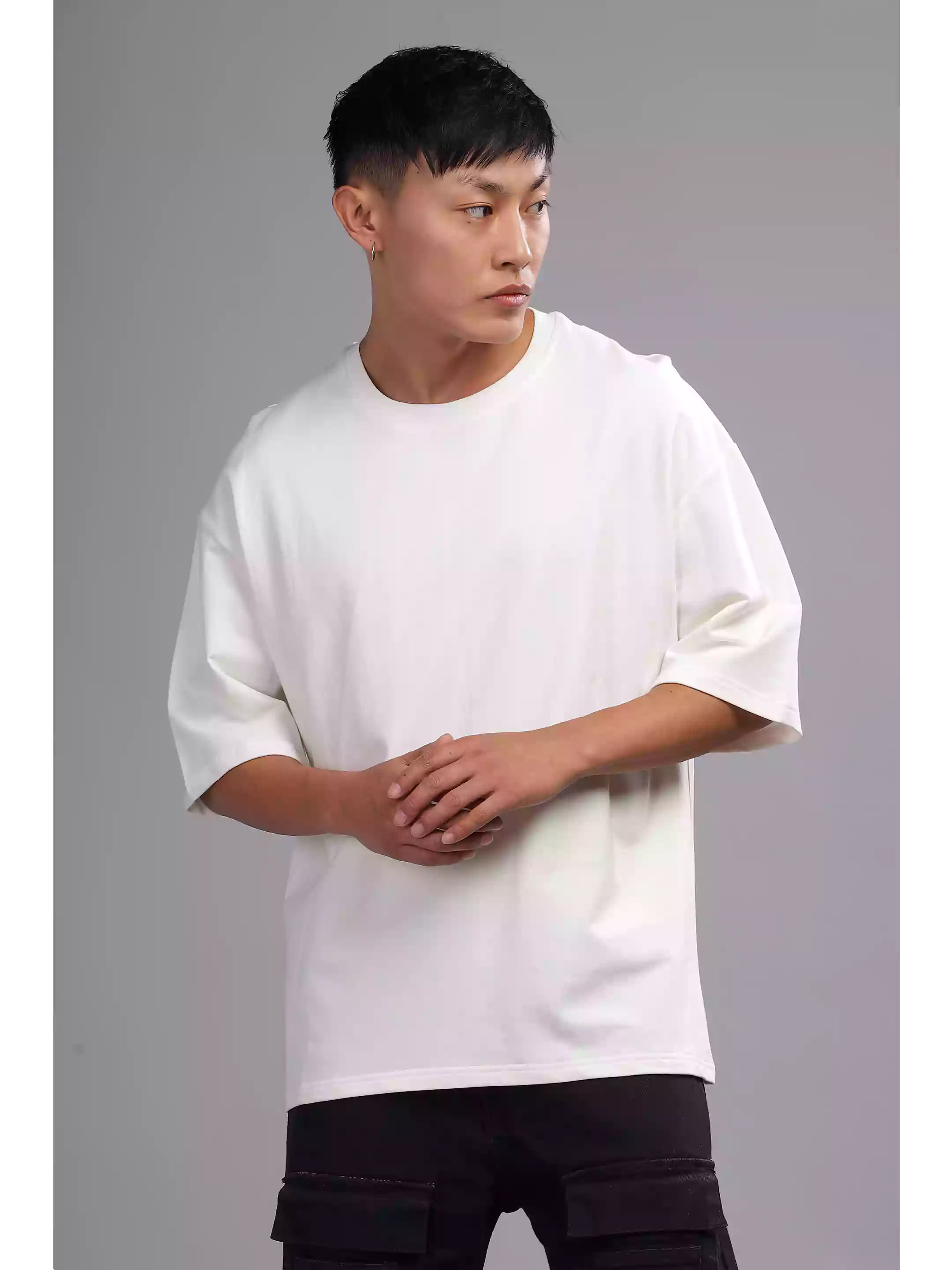 Solid White Over sized - Sukhiaatma Unisex T-shirt