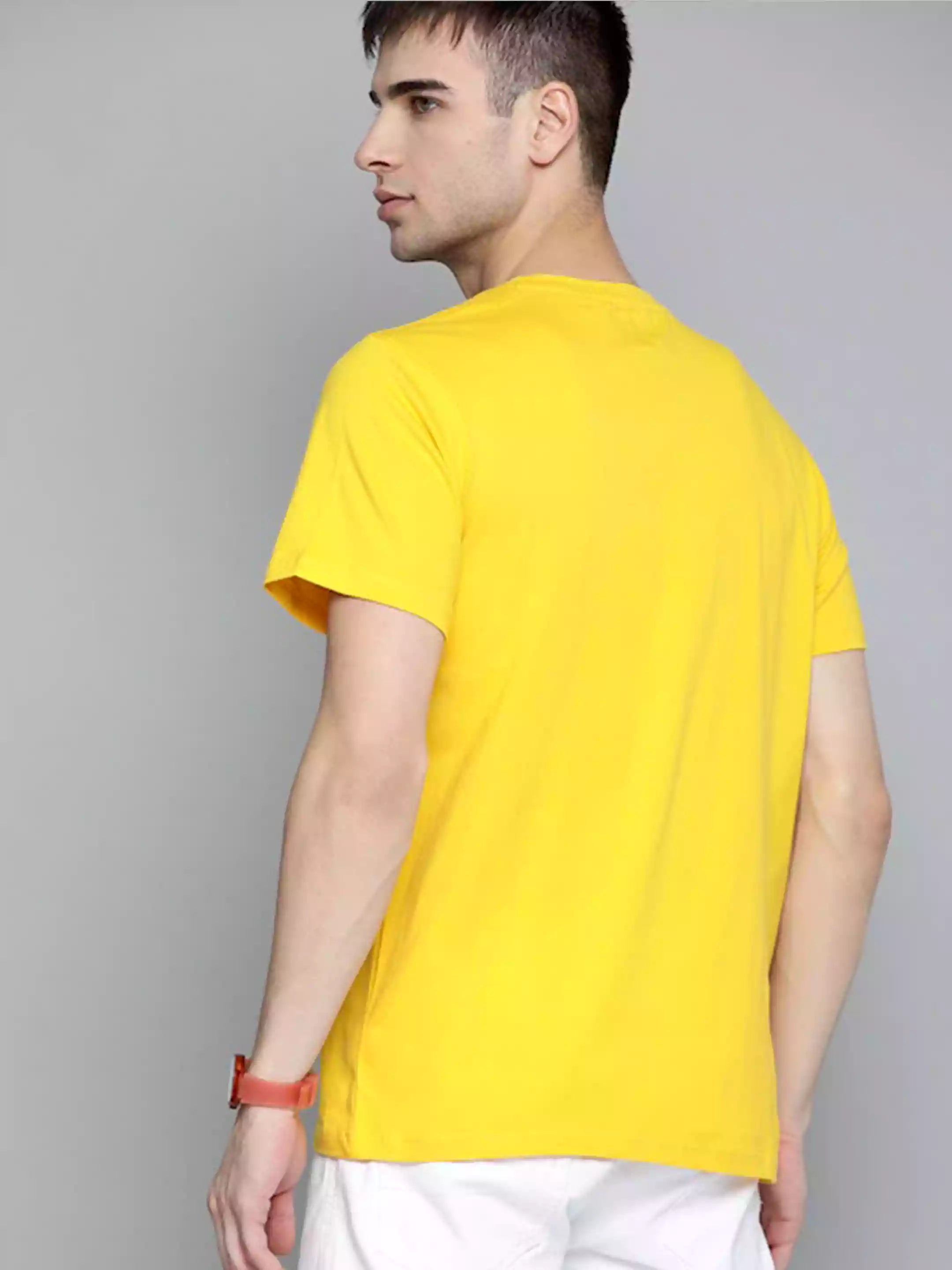 Yellow - Sukhiaatma Unisex Basic T-shirt