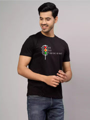 Your place or mine - Sukhiaatma Unisex Graphic Printed  T-shirt