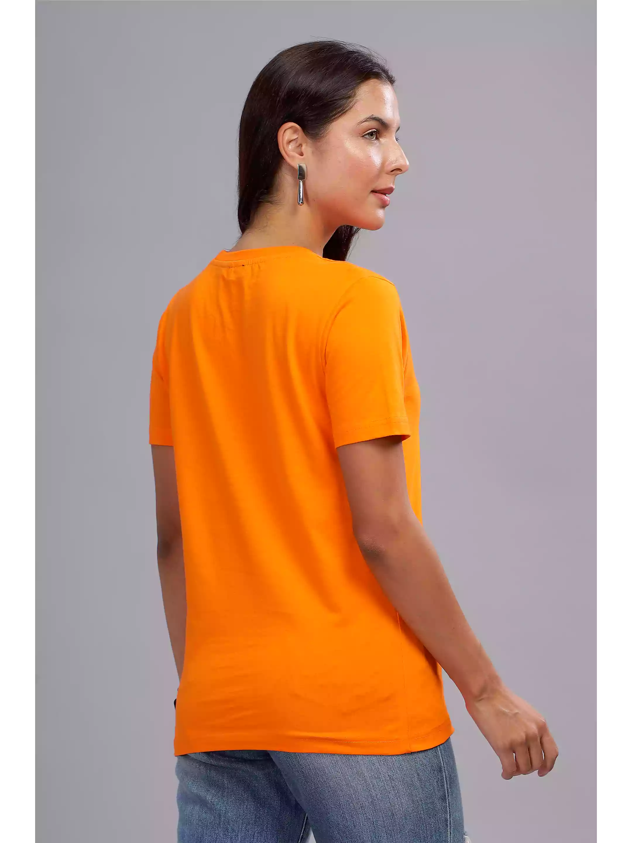 Zopu Day - Orange Unisex Marathi Graphic Printed T-shirt