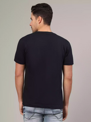 Overthinker - Sukhiaatma Unisex Graphic Printed Black T-shirt