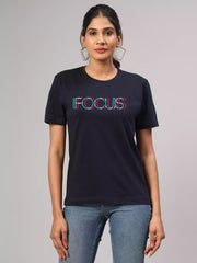 Focus - Sukhiaatma Unisex Graphic Printed T-shirt