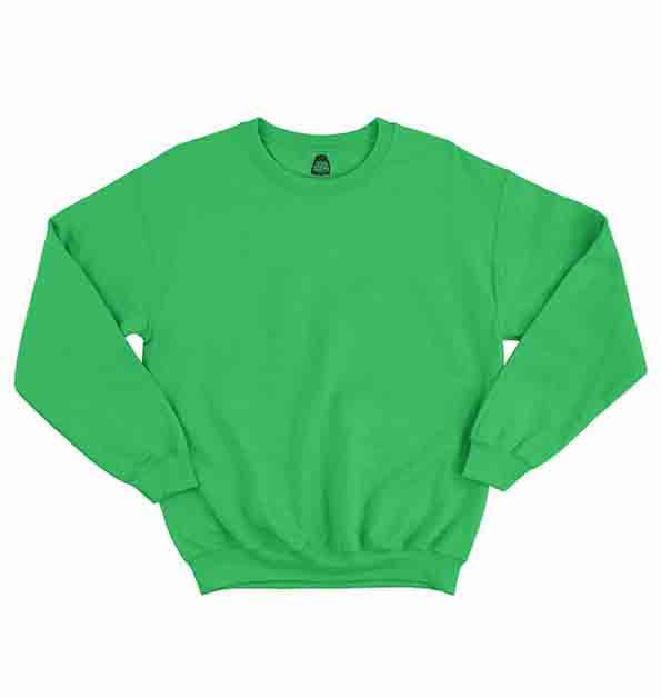 Sukhiaatma Unisex Basic Green Sweatshirt