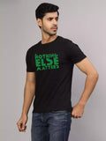 Nothing Else Matters - Sukhiaatma Unisex Graphic Printed Black T-shirt