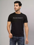 Oldmonk - Sukhiaatma Unisex Graphic Printed Black T-shirt